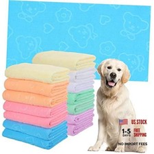 14 Pcs 55 x 28 Inch Bulk Dog Towels Extra Large Quick Drying Towels Absorbent