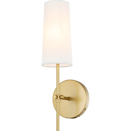Living District LD6004W5BR Mel 1 Light 5 inch Brass Wall sconce Wall Light - Picture 3 of 10