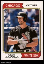 2023 Topps Heritage #596 Seby Zavala White Sox 8 - NM/MT