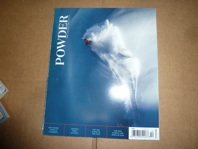 VINTAGE 2018  Powder SKI MAGAZINE October  2018  Alps chamonix best jackets