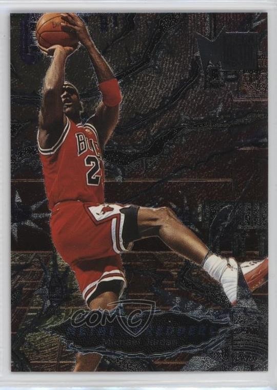 1996-97 Fleer Metal Metal Shredders Michael Jordan #241 HOF