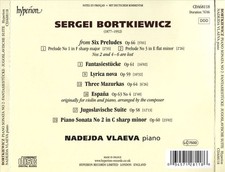 NADEJDA VLAEVA BORTKIEWICZ: PIANO SONATA NO. 2, OP. 60; THREE MAZURKAS, OP. 64;
