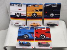Hot Wheels Silver Series PORSCHE Cars 1-5 Set No Chase 2024
