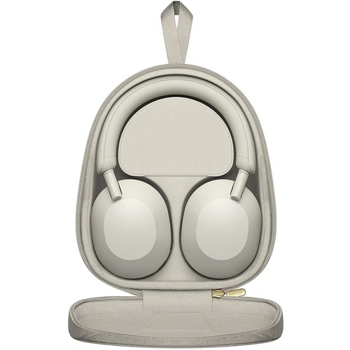 Auriculares con cancelación de ruido inalámbricos Sony WH-1000XM5, plateados - Imagen 7 de 12