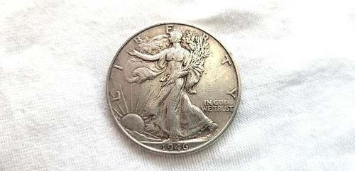 1946 S Walking Liberty Half Dollar in Extra Fine Condition