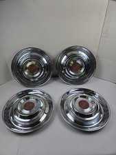 1954 1955 Cadillac 15 Hub Cap Hubcap Wheel Cover Set 4 Gm Oe