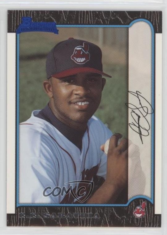 1999 Bowman CC Sabathia #344 HOF v6g