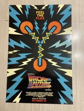 2025 40TH ANNIVERSARY POSTER BACK TO THE FUTURE AMC LIMITED EDITION 17x11 NEW!!