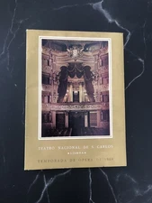 Opera Programme - Teatro Nacional De S Carlos - Lisboa - Temporada De Opera 1969