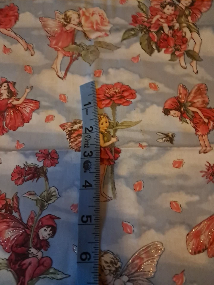 Michael Miller Ткани Лепестки Феи Цветок Феи Толстая Четверть Блеск - Изображение 4 из 4