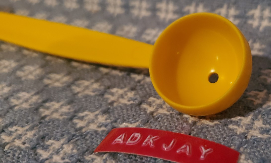 Tupperware Melon Baller #1333 ~ 2 Sizes Double Ended Yellow Scoop Kitchen Gadget