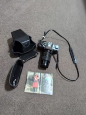 Canon AE-1 35mm SLR Film Camera With Sigma Lens 52mm Sicor Skylight 1981 Vintage