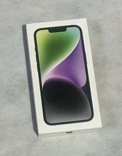 Apple iPhone 14 BOX ONLY EMPTY BOX For Black IPhone 14 No Contents Ship NYC