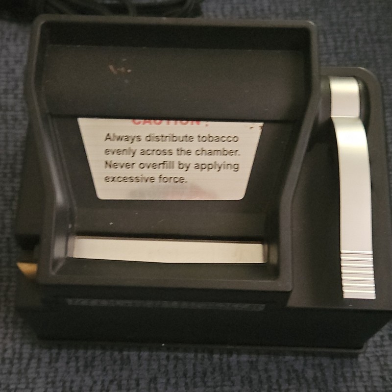 Powermatic 2 Electric Tobacco Cigarette Rolling Machine Works Excellent