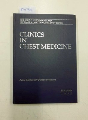 Acute Respiratory Distress Syndrome [Clinics in Chest Medicine, Volume 27, No. 4