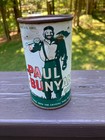 VTG  Flat Top Steel Beer Can 12oz Paul Bunyan 1950s Green Border WAUKESHA Wi. — photo 2