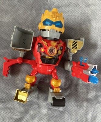 Treasure X Robot Gold Mega Treasure Bot Action Figure Toy WORKS