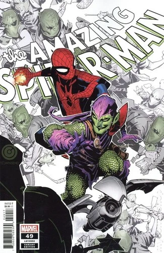 Amazing Spider-Man #49D Bachalo Variant VF 8.0 2020 Stock Image