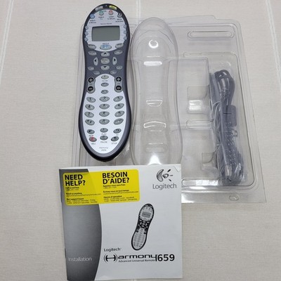 Logitech Harmony H659 Advanced Universal Remote Control w/ Instructions Works