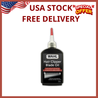#ad Wahl Premium Hair Clipper Blade Lubricating Oil for Clippers Trimmers amp; Blade $7.83
