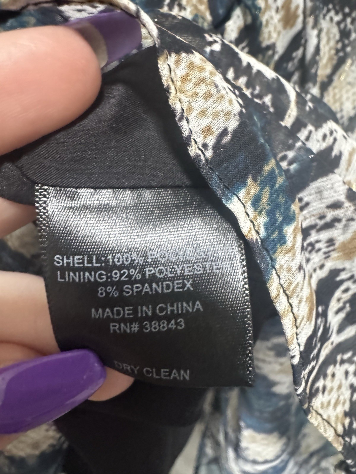 Sam Edelman Python Snake Print High Neck Dress wi… - image 11