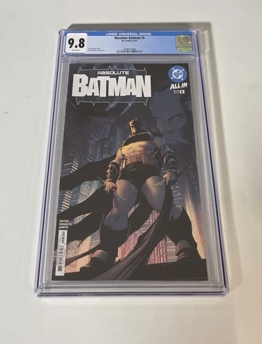 Absolute Batman #5 CGC 9.8 Graded Cover A 1st Print Scott Snyder Nick Dragotta