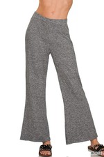 Zenana Soft Elastic Waist Flare Pants