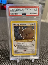 Neo Destiny Shining Noctowl PSA 9 Mint 110/105 Secret Rare Card