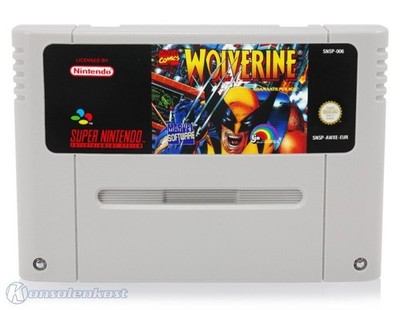 Nintendo SNES Spiel - Wolverine Adamantium Rage Modul