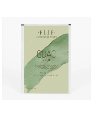 Guac Star Avocado Mask 10 Packets  F H F FarmHouse Fresh  Organics & Naturals