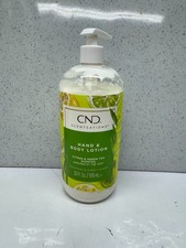 Damaged Label - CND Hand Scentsations Citrus and Green Tea Lotion 976 ml / 33 oz