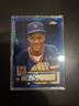 2021 Topps Chrome Platinum Anniversary Darryl Strawberry Blue Prizm Auto 30/99