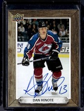 Dan Hinote Auto Engrained Icons Beehive Colorado Avalanche