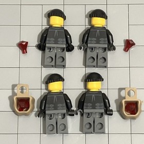 Lego 2014 City Police Patrol 60045 Minifigures Lot Of 4 Criminals G2 21