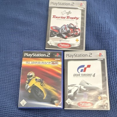 1LottPS 2 Spiele Konvolut Platinum: Tourist Trophy, Superbike GP, Gran Turismo 4