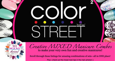Color Street Nail Strip SETS **COMBOS for Creative MIXED Manicures** #2