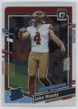 2023 Panini Donruss Optic Rated Rookie Jake Moody #289 Holo Prizm (RC)