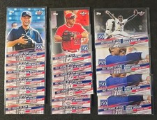 2019 Topps Opening Day 150 Years 18 Card Lot (G4)