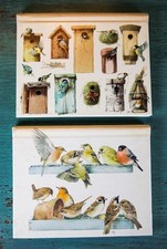 Set/2 Hallmark 1990's Marjolein Bastin Nature  s Sketchbook Photo Albums Birds