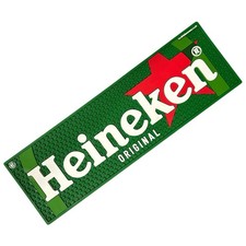 Heineken Star Rubber Bar Runner | Drip Mat