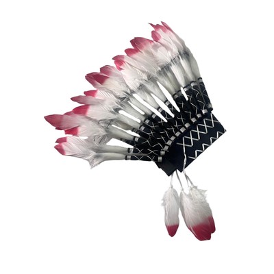 Indianerhut Kunstfeder Kopfschmuck Dekoration für Bühnenauftritt