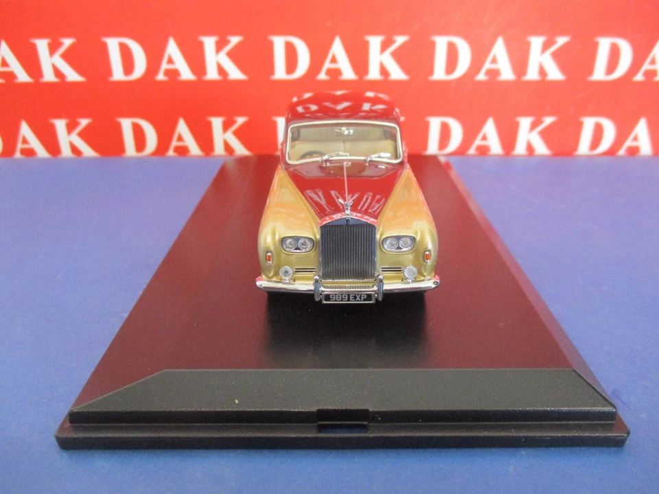 Die cast 1/43 Modellino Auto Rolls-Royce Phantom V James Young Burgundy Silver S - Immagine 3 di 4