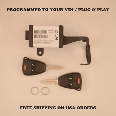 2004-2007 Dodge Grand Caravan Town & Country Immobilizer 04727295AF Plug & Play