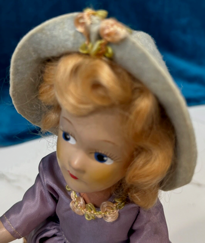 2 Beautiful 1940s Composition BRIDE & BRIDESMAID Wedding Dolls ORIGINAL OUTFITS - Picture 20 of 23