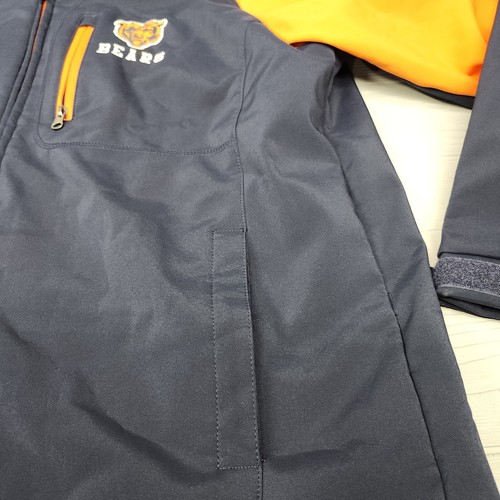 NFL Chicago Bears Blue Full Zip Jacket Size XL - Picture 3 of 10