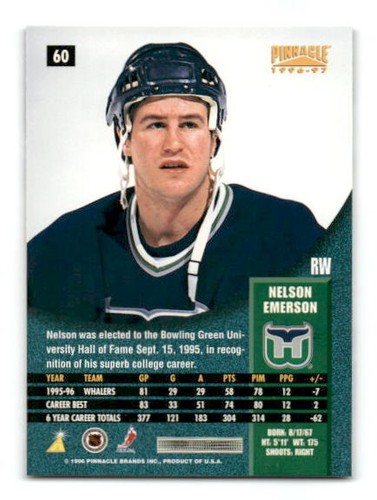 1996-97 Pinnacle Hockey - - - Pick A Card - - - Complete a Set - Picture 19 of 81
