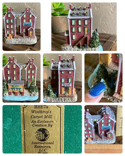 Lot of 9 Vintage Liberty Falls The Americana Collection Resin Village Houses - Picture 3 of 12