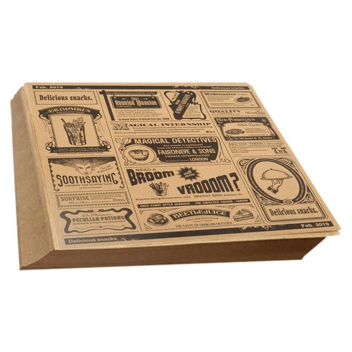 200Pcs Deli Paper Sheets Dry Waxed Paper Food Basket Liners Deli Wrap Deli Paper - Picture 2 of 15