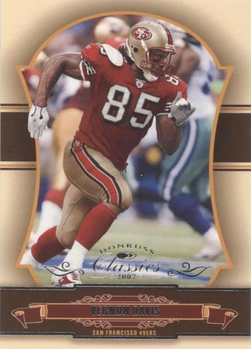 2007 Donruss Classics Vernon Davis #85 - 1 of 2