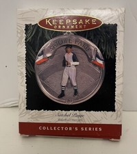 Hallmark Keepsake ornament; 1996 Baseball Heros #3, Satchel Page